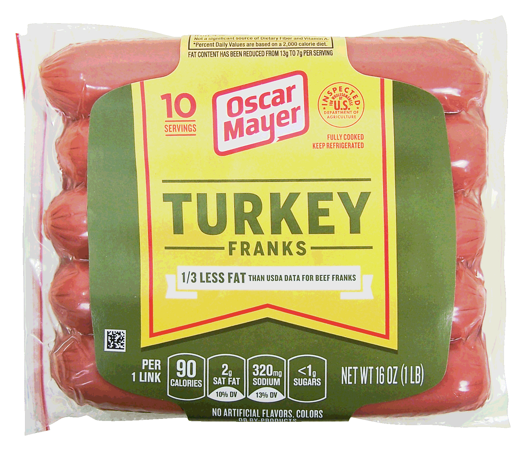 Oscar Mayer&nbsp;&nbsp;Turkey Franks 10 Ct Full-Size Picture